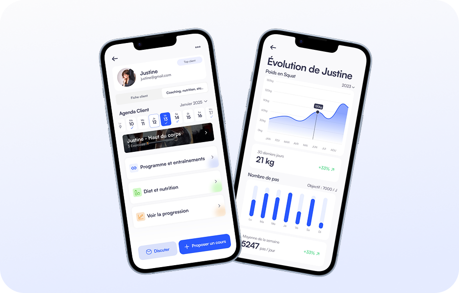 Client evolution main image exemple