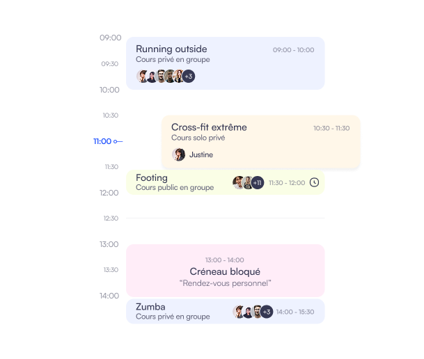 Coachly Pro - Connected agenda